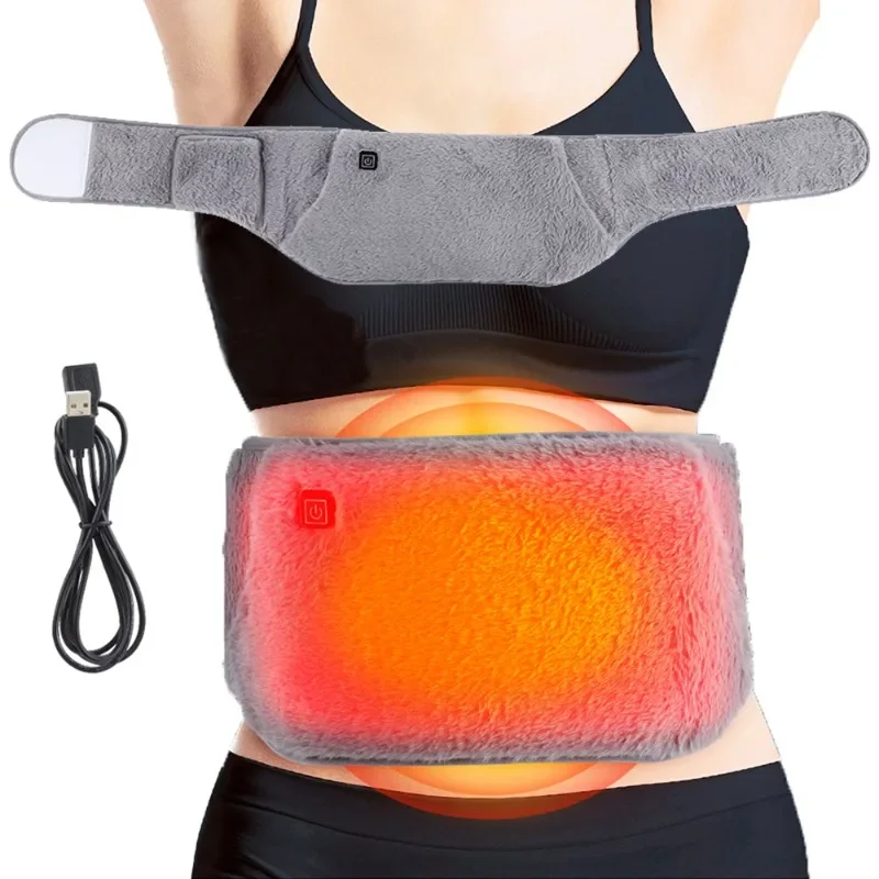 

Graphene Menstrual Pain Relief Heating Pad Waist Warmer Electric Heating Belt