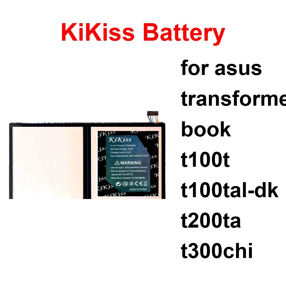 

Tablet Battery Durable C12N1320 C12N1406 C11P1421 2400-8550Mah For Asus Transformer Book T100t T100tal-DK T200ta T300chi