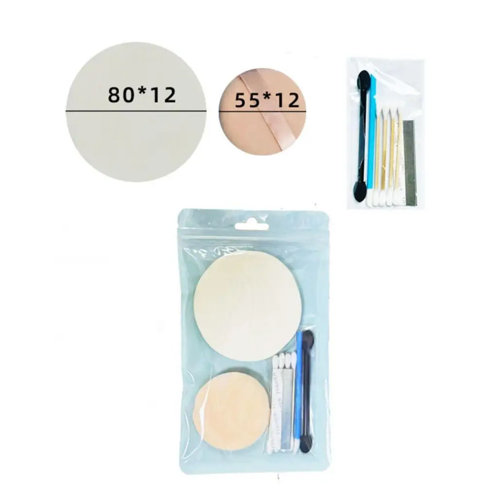 Snel mengen Wegwerp make-upset Zachte lippenborstels Schoonheidstools Droog Nat Gebruik Make-uptools Poederdons Kit Fotostudio Bruids