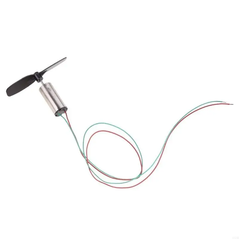 4XFD 1 Set 3.7V 48000RPM Coreless Motor + Propeller For RC Aircraft Helicopter Toy