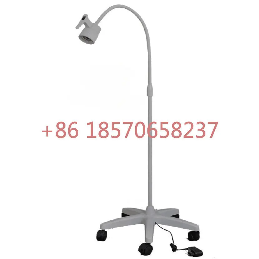 MT MEDICAL mobile portable floor stand hospital medical gooseneck 3W clinic gynecology LED examination light/lamp