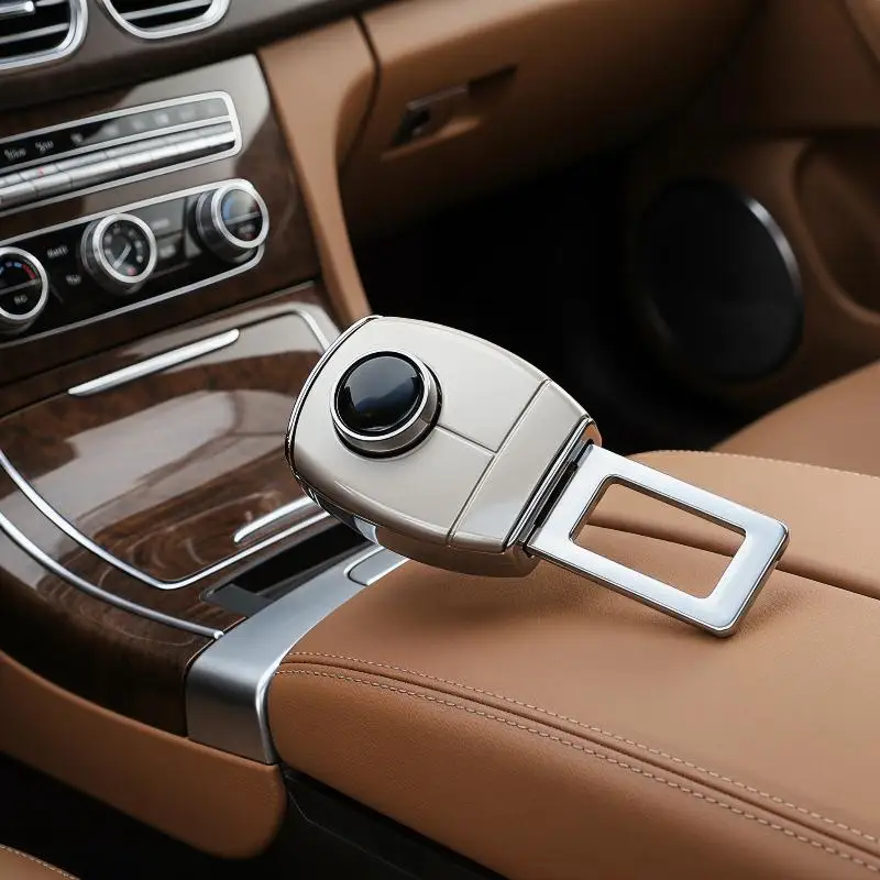 1 Piece Alloy Car Seatbelt Buckle Plug Extender Seat Belt Clip for Adults Easy Install Safe Driving Use