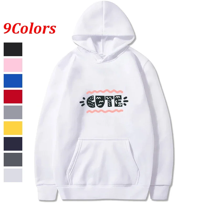 秋のカジュアルで快適なストレッチファッションストリート女性用ルーズポケット付き暖かいパーカースウェットシャツプルオーバー