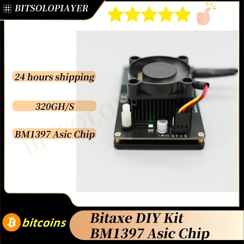 Bitaxe DIY Kit BM1397 Asic Chip Open Source ASIC Bitcoin solo Miner