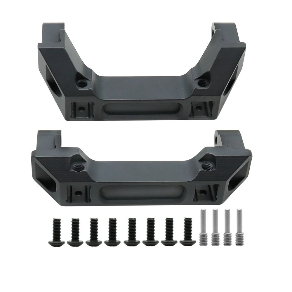 CNC Aluminum AlloyTRX4 Front & Rear Bumper Mount Stand For 1/10 RC Crawler TRX-4 Upgrade Parts