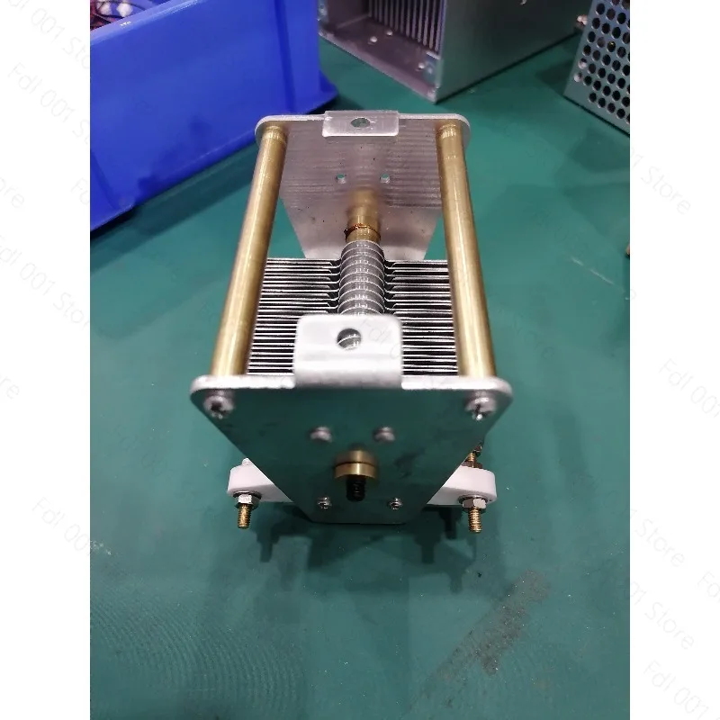 500PF 1000V Variable Capacitor Air Dielectric Adjustable For Ham Radio Transmitter Amplifier Tuning