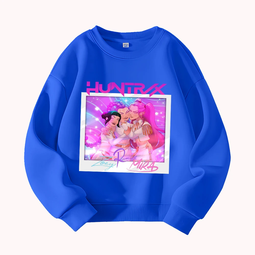 سويت شيرت برسومات شخصيات الهالوين من Saja Boys Baby Abby Mystery Romance Pumpkin Bat Ghost Print Crewneck Pulover