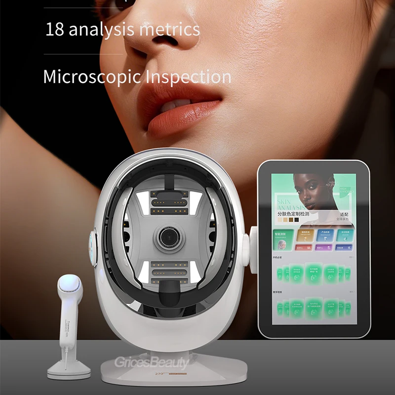 

2026 Newest K57 Skin Health Detector 3D Skin Analyzer Portable Skin Testing Analyzer Machine Intelligence Deep Facial Analysis