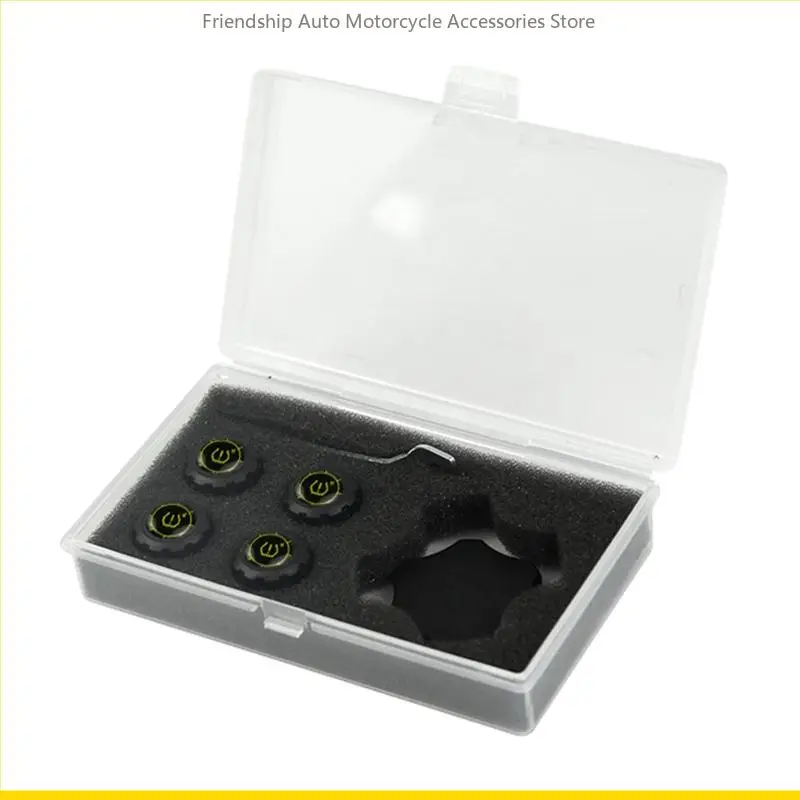 

SZCH for Smart Car Tire Pressure Monitoring System TPMS Phone Bluetooth-compatible 5.0 Security Alarm Tyre Car Safety