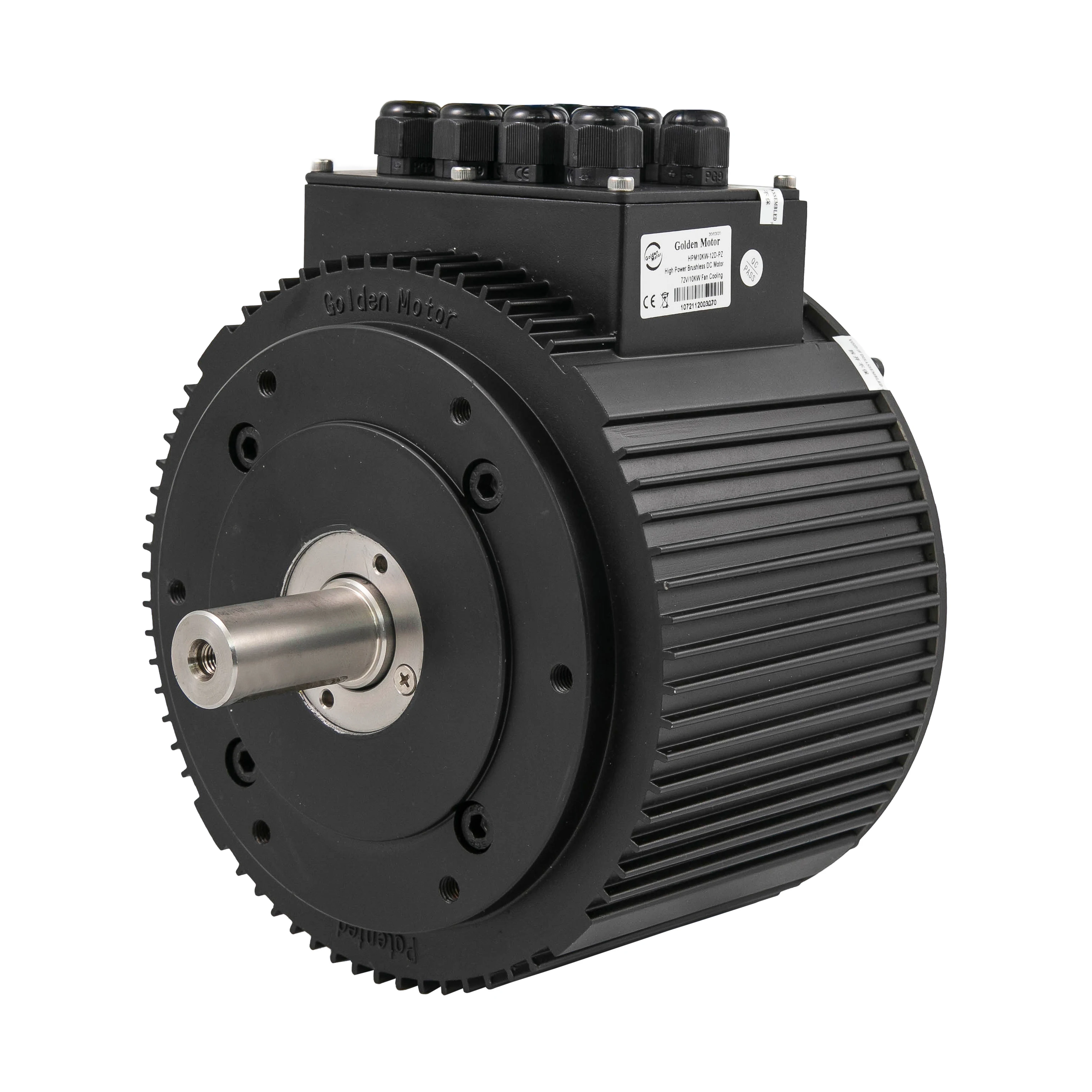 空冷式10KW 48V 72VブラシレスBLDC PMSMモ - Electric Motorcycle Conversion Kit 72V のレビューと価格