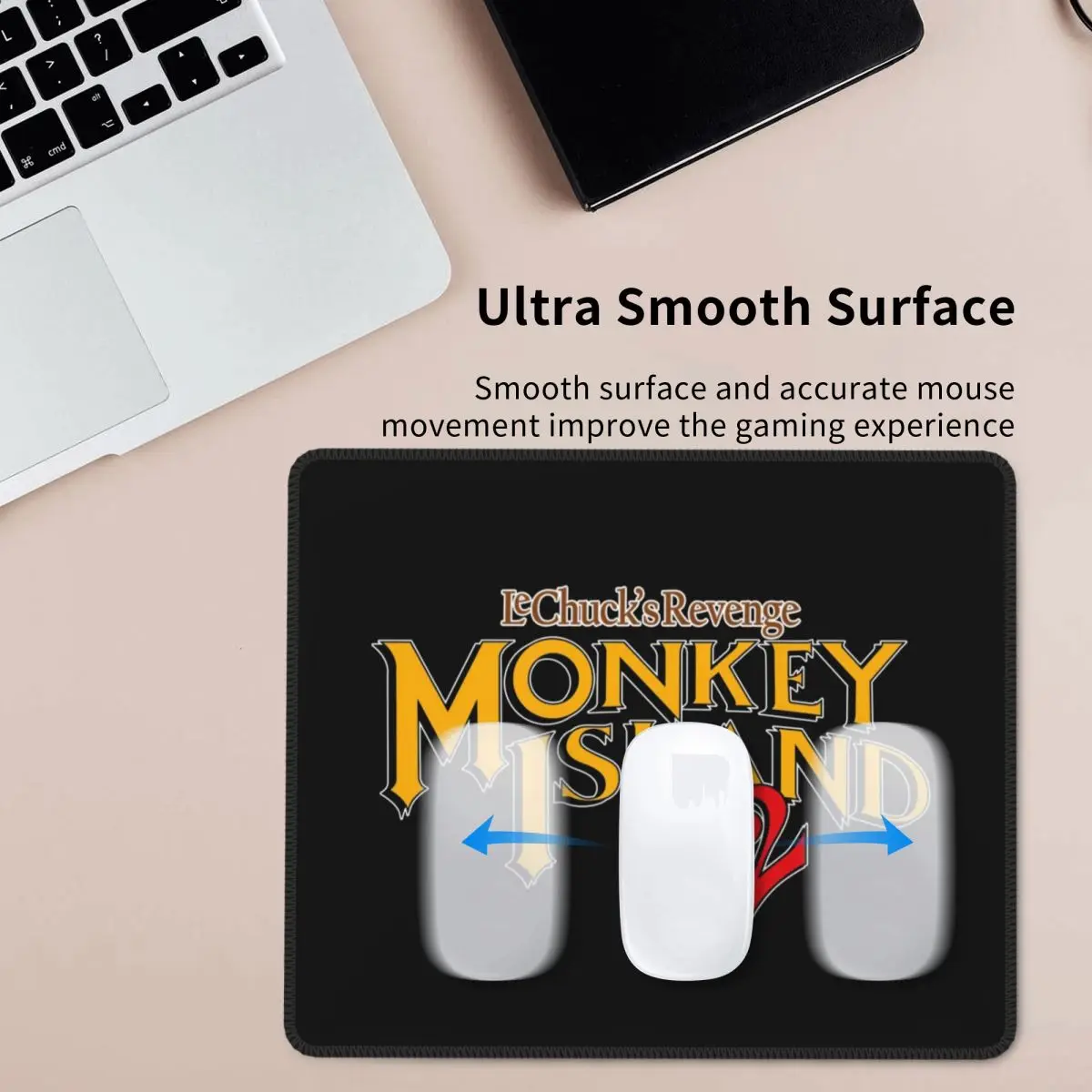Secret Of Monkey Island Mouse Pad Computer Keyboard Mouse Mat Gamer Laptop Desk Mat Office Table Mats