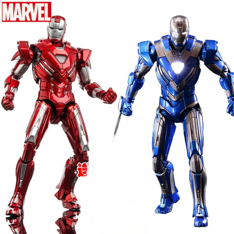 

Marvel The Avengers 1/12 Alloy Iron Man Figure Cs Mk33 Mk30 Centurion Movable Luminous Soldier Model Collect Ornaments Toy Gift