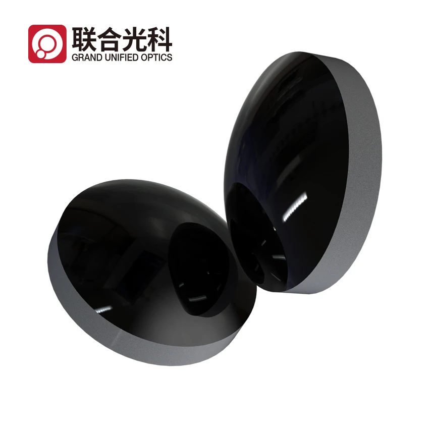 Customized Infrared Silicon Plano convex optical Lens AR coating @3-5um FL150mm to 1000mm