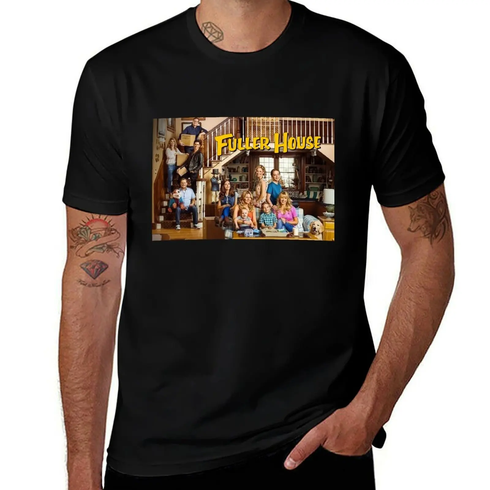 Fuller House Cast Merch T-Shirt Moisture Control Sports Tee T-Shirt