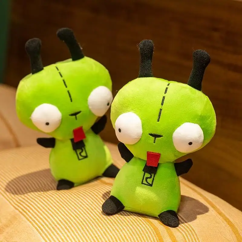 25cm Newest Alien Invader Doll Kawaii Stuffed Plush Toy Figure Doll Cartoon Anime Cute Kids Birthday Holiday Gift Doll