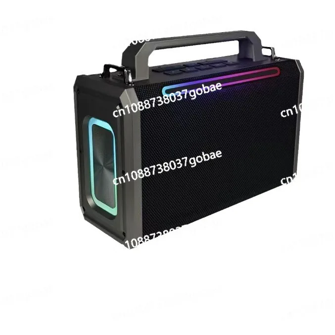 

High Power Portable Strap Wireless Bluetooth Speaker Home Karaoke Audio Portable Outdoor Card Subwoofer L208