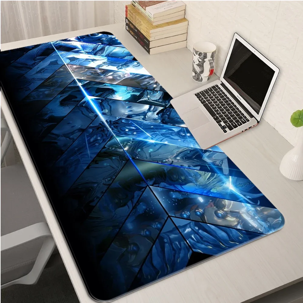 Warframe Hot Pad Mouse Long Gaming Mousepad Gamer Computer Accessories Desk Mat Keyboard Cute White Pc Extended Company Xl Mause