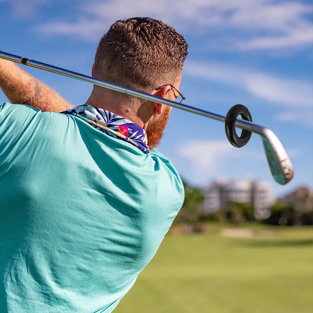 

2pcs Golf Swing Weight Ring Portable Training Aid For Warm-Up Improve Strength Control Round Practice Tool Golfing Accessories