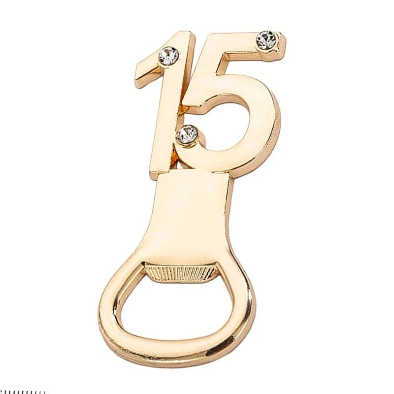 

Number Shaped Beer Opener Essential Jar Opener for Celebration Lid Opener Practical Bottle Opening Tool