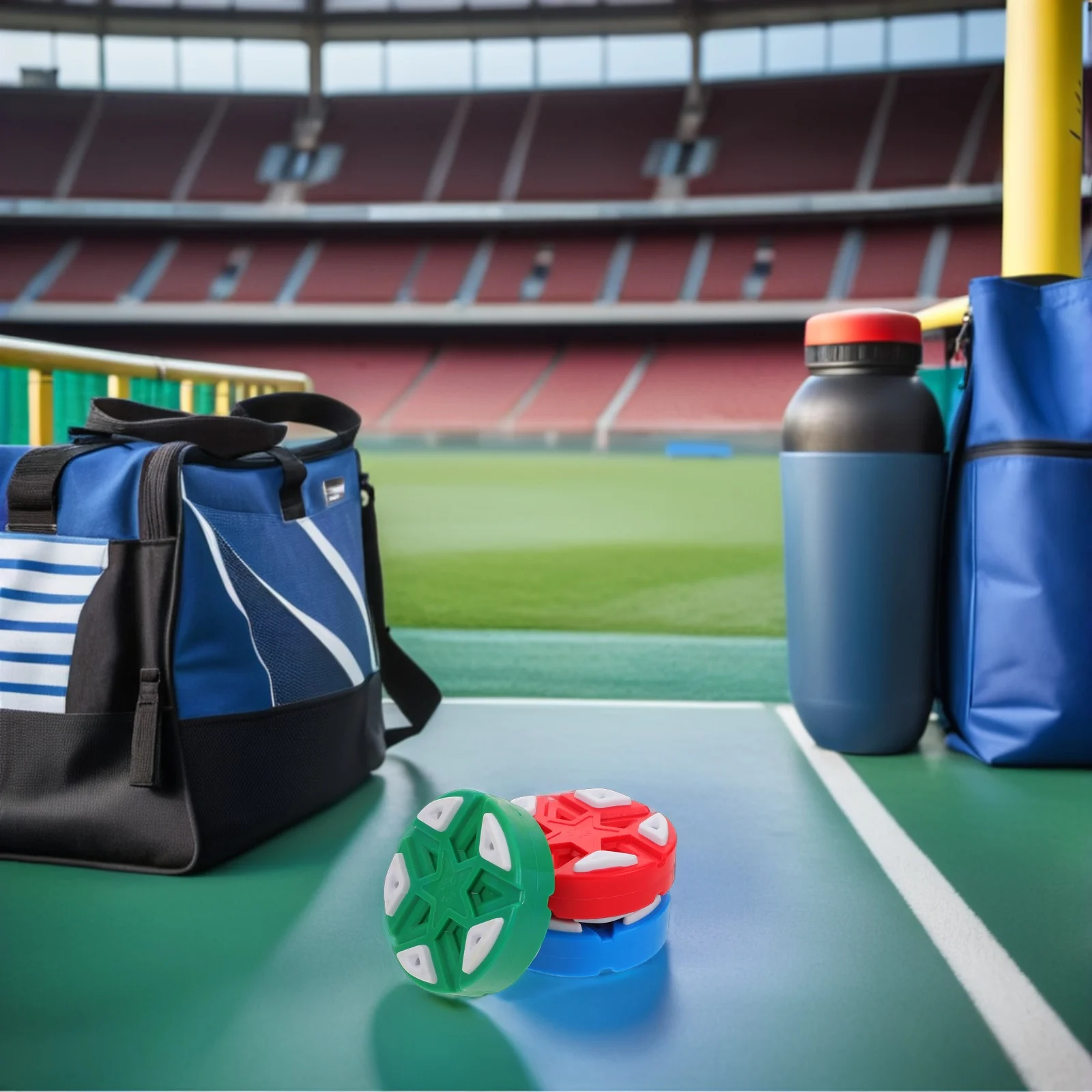 

3pcs Inline Roller Pucks Street Hockey Training Equipment Smooth Riding Outdoor Sports Driveway Roller Ball Plastic Hockey Pucks