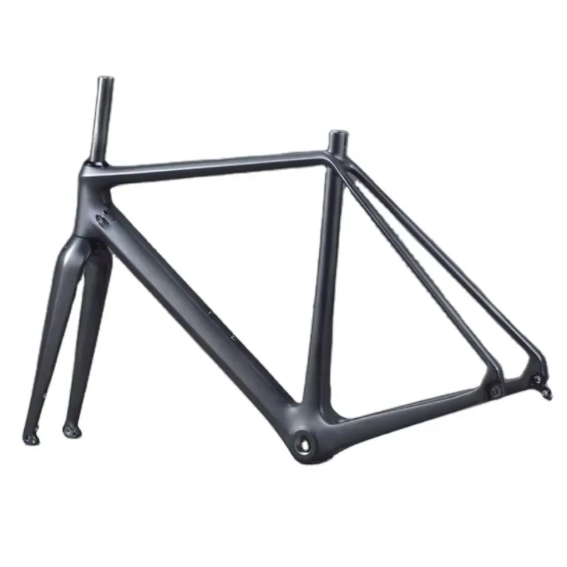 

YTYIN 50/52/54/56/58/60cm Size Cyclocross Gravel Disc Road Bike Frame