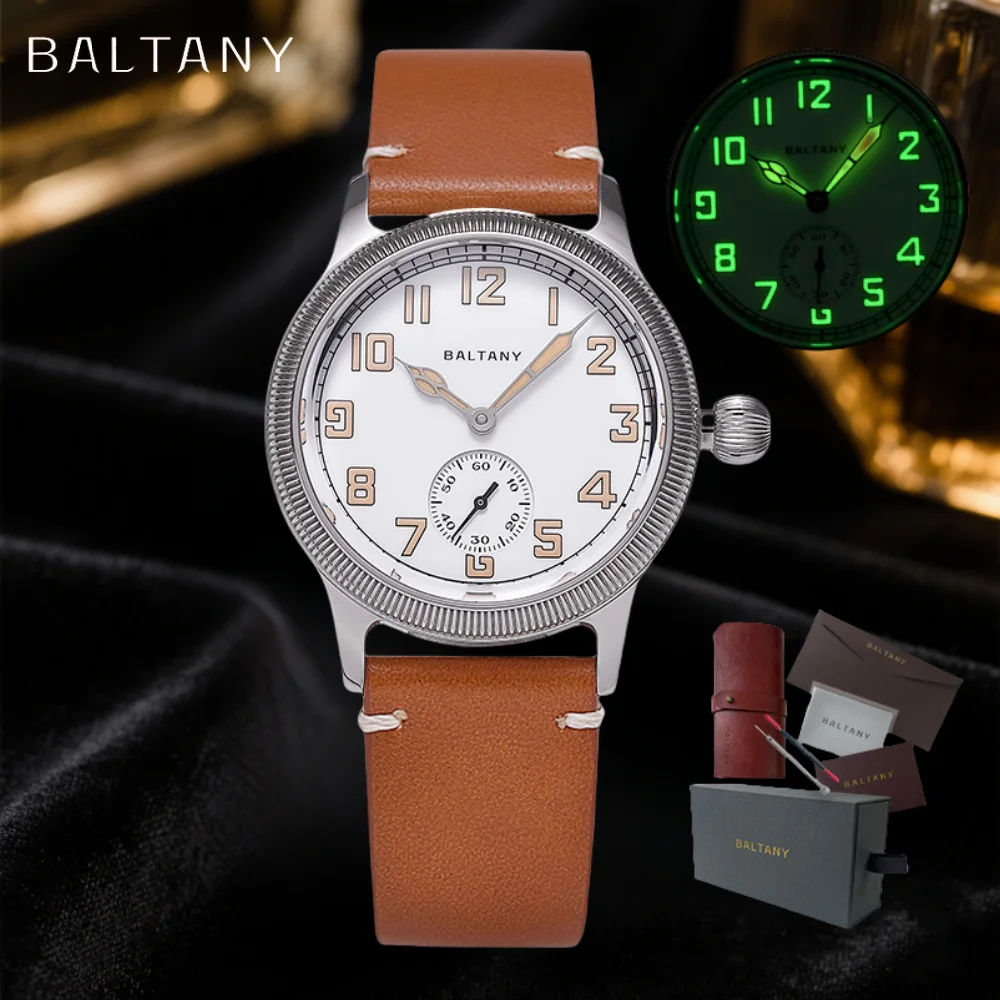 Baltany 2025, neue Herren-Mechanische Uhr, Seagull ST1701, Saphirglas, AR-Beschichtung, wasserdicht, Edelstahl, Reloj Hombre