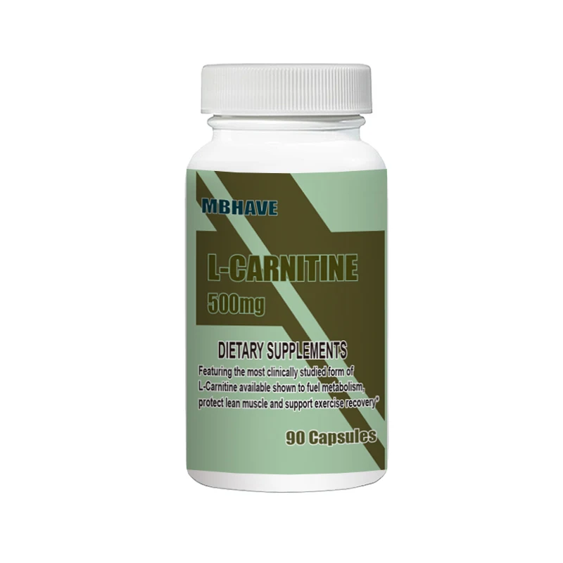 L- Carnitine 90PCS METABOLISM OF FAT ENERGY PRODUCTION PROTECTS AGAINST FREE RADICAL DAMAGE