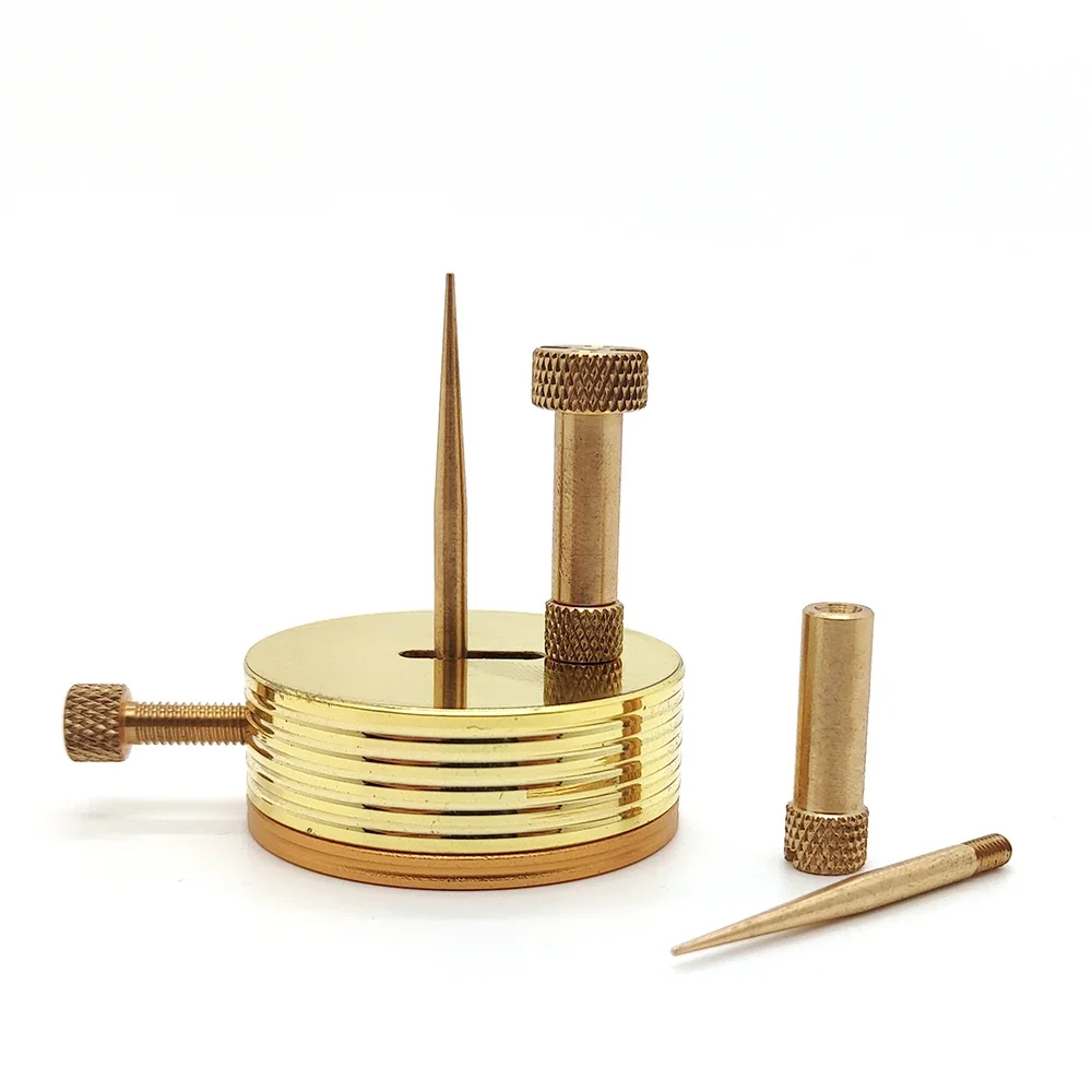 

Brass Watch Balance-cock Tool Adjustable Support Bracket for Watch Movement Hair Spring Repair Tool T0496