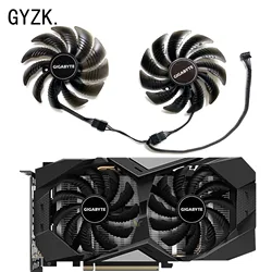 New For GIGABYTE GeForce RTX2060 GTX1660 1660ti 1660 SUPER Graphics Card Replacement Fan T129215SU