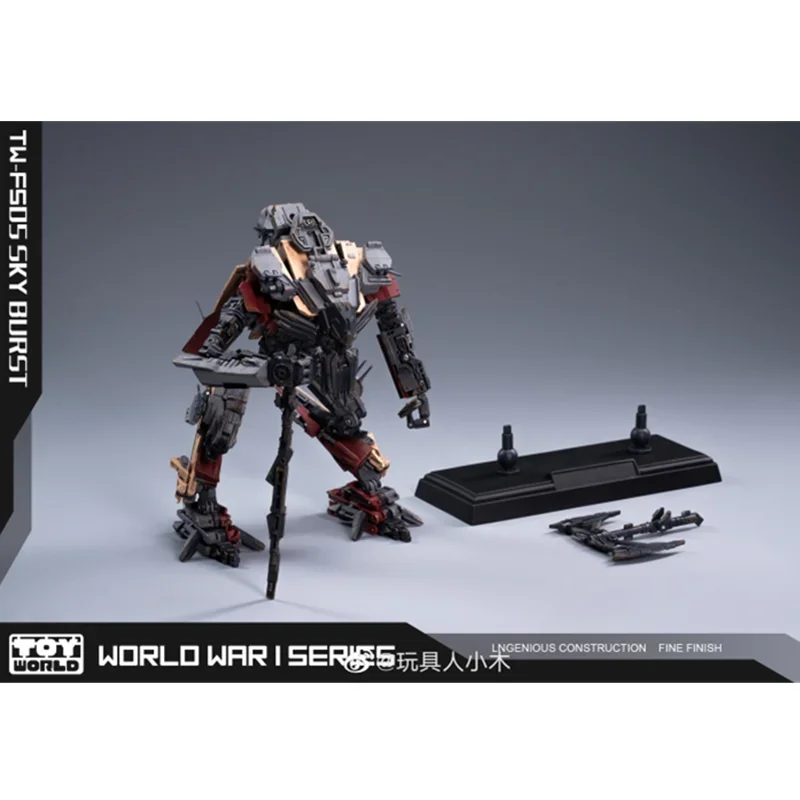 Toyworld-figura de acción transformable, modelo TWFS05, TW-FS05, SKY BURST Skyfire G1, Robot de juguete