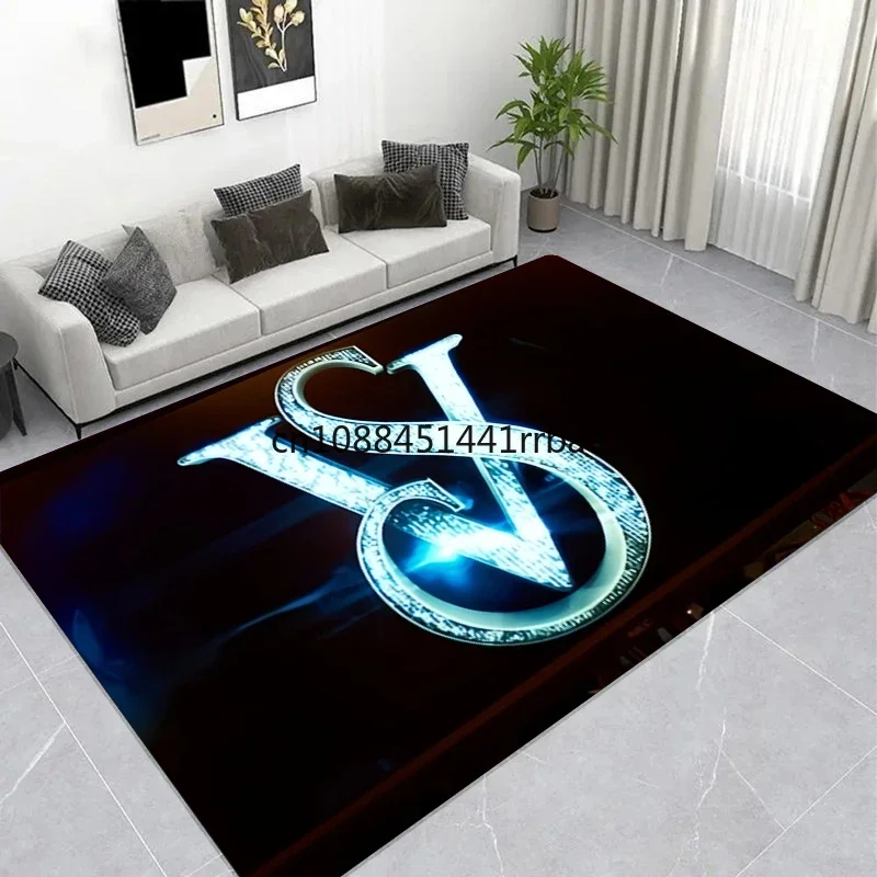 

Logo V-ictorias S-Secret Printed Large Carpet,Living Room Bedroom Sofa Area Rug,Floormats,bath Mat,playmat