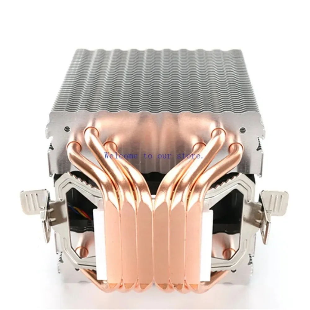 Ventilador de refrigeración universal para CPU, disipador de calor de 120 mm, radiador PWM para Intel i5 i7 E3 X58 X99 LGA2011 AMD A8 A10 R5 R7 wyh001