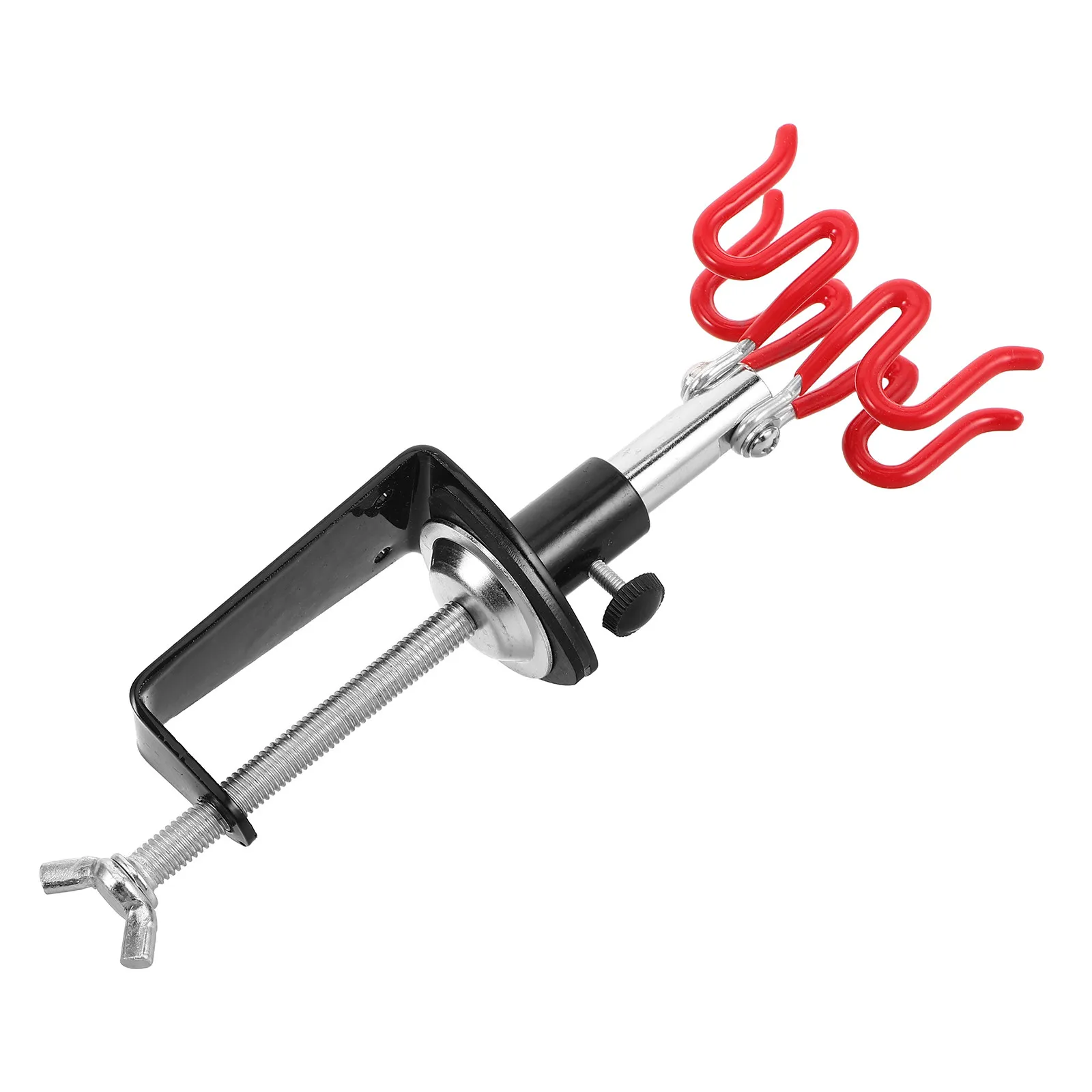 

Регулируемый двойной держатель для аэрографов, сверхпрочная металлическая подставка-струбцина для распылителей, станция для художественных проектов, хранения инструментов на верстаке