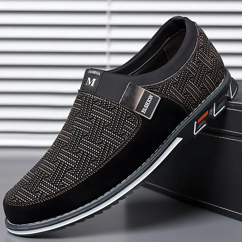 Scarpe Casual da uomo mocassini con plateau da lavoro di lusso per uomo Slip on scarpe eleganti firmate da uomo nuove grandi dimensioni Zapatillas De Hombre