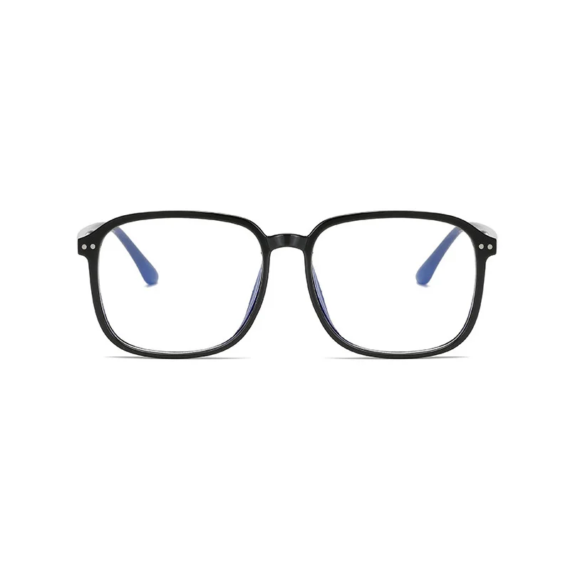 SHONEMES Oversized Myopia Glasses Square Shortsighted Eyewear Big Frame Men Women Myopic Eyeglasses Diopters -0.5 1 2 3 4 5 6