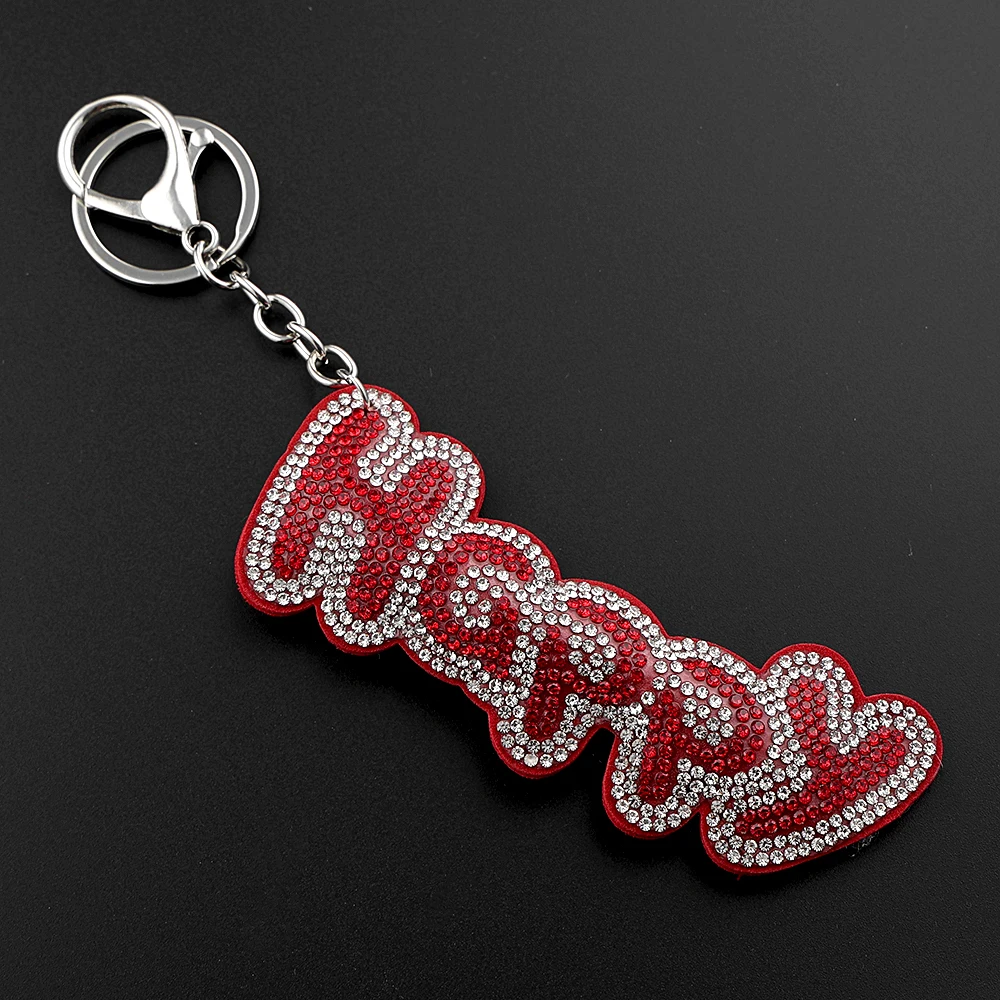 Happy Person Essential Schlüsselanhänger für Damen und Herren, voller Kristall-Strass, für Kinder, Rucksack, Handtasche, Dekoration, bedeutungsvoller Schlüsselanhänger, Schmuck – Detail 5
