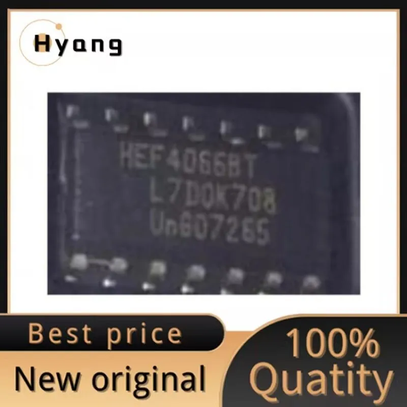 100PCS Integrated Circuit  HEF4066BT HEF4066 SOP-14  Analog  Switch  IC Original Original Imported New in Stock