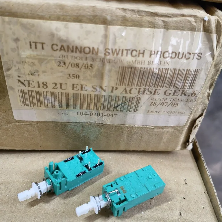 Mains Power Switch 6A 250VAC 4PIN For ITT SCHADOW ITT NE18 T70