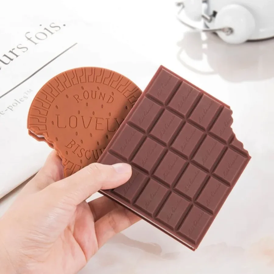 

2pcs 80 Sheets Writing Pads Note Book Creative Stationery Chocolate Notebook Memo Pad Paper Notepad Office School Supplies