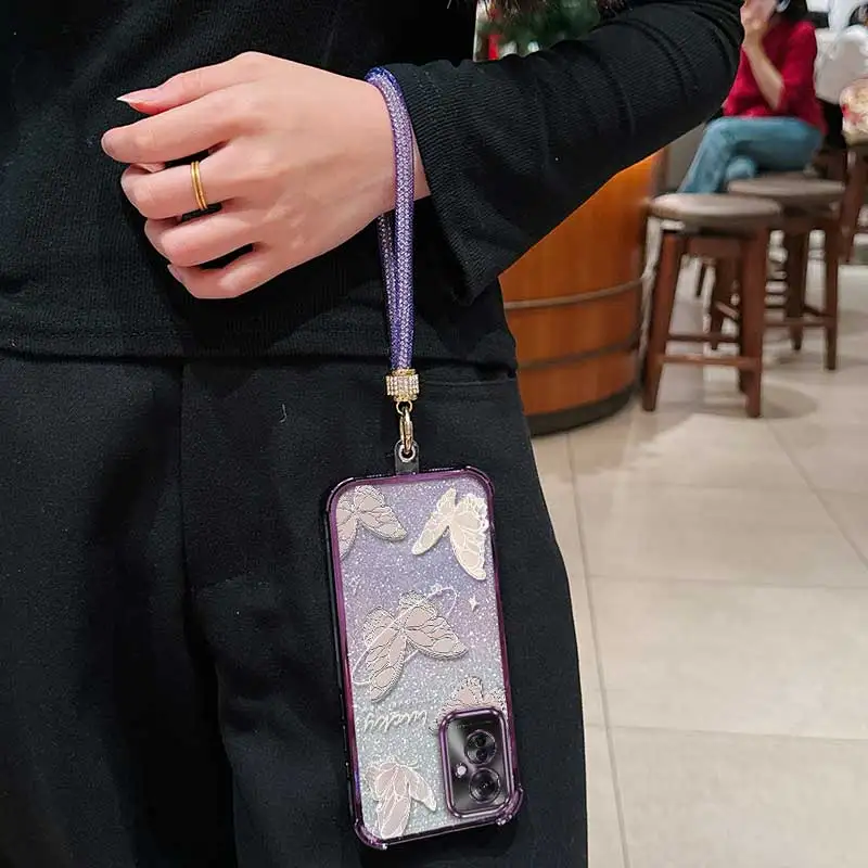 Flying Butterfly Stylish For Reno11F Case With Flexible Finish Featuring Slim For OPPO Reno 12 11 10 13 14 7 X 8 F Pro Ultra 5G