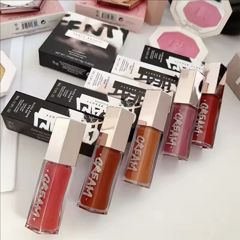 FENTY BEAUTY Balsam do ust Szminka Długotrwały Brokat Nawilżający Powiększający Usta Odżywczy Makijaż Pielęgnacja Ust Błyszczyk Kosmetyki Prezent
