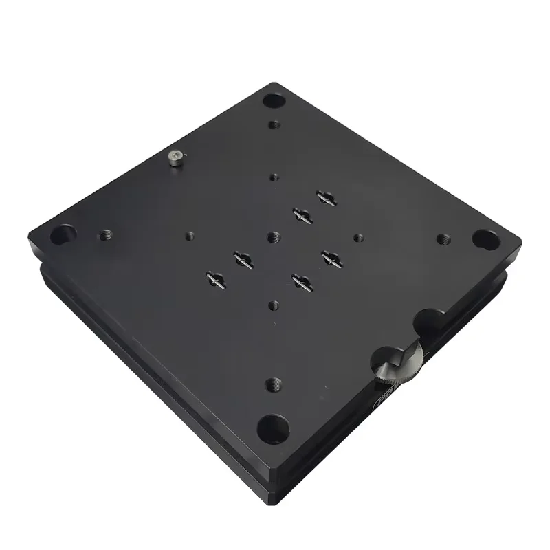 QX148 manual tilt stage Angle adjustment table ±3° Table size 148×148