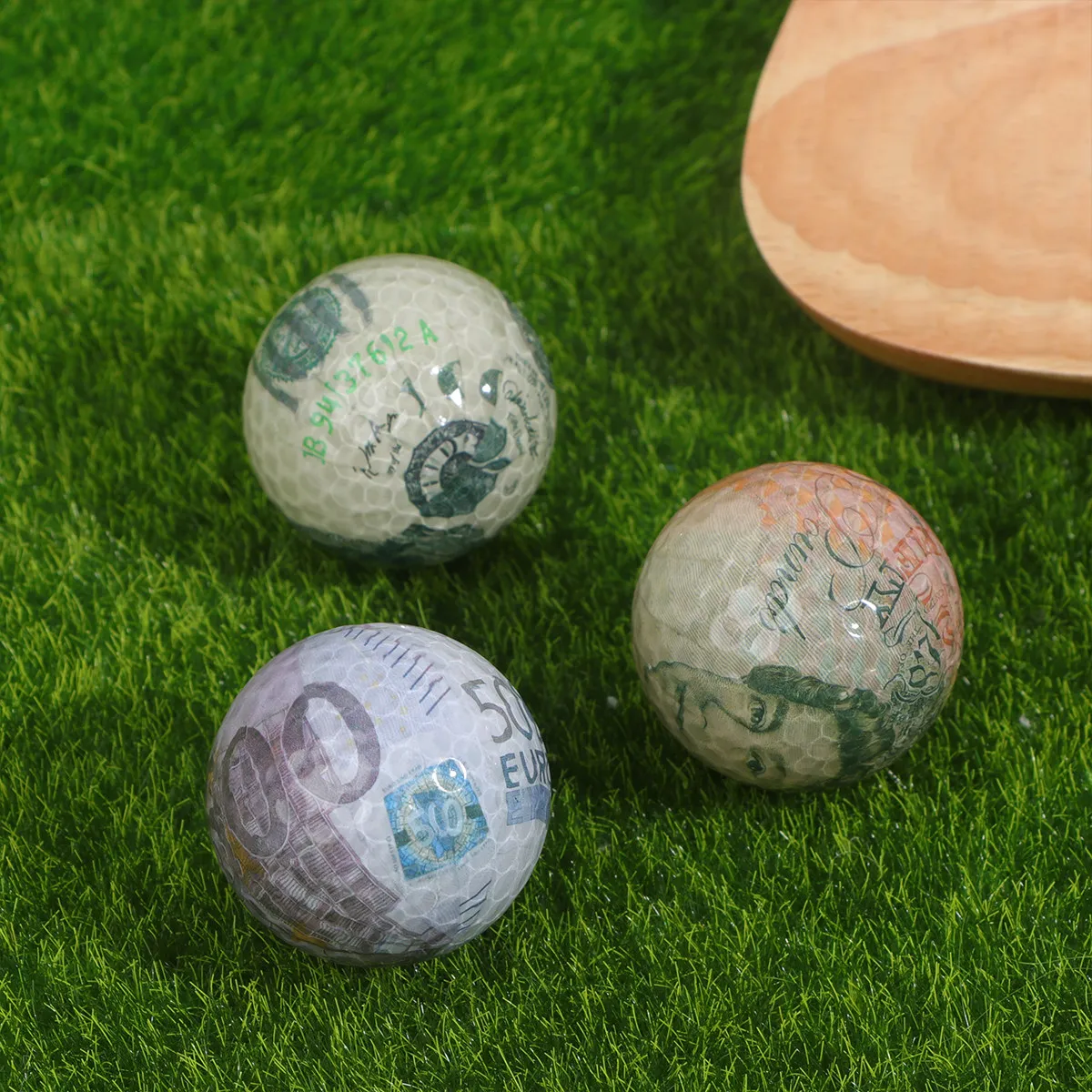 

3Pcs Premium Golf Training Balls 2 Layers Design Lightweight Practice Ball for Long Distance Swing Drills Warm Up Tennis Sports