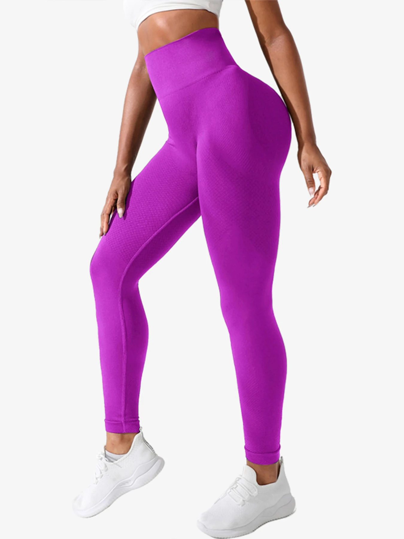 New Arrival Peach Hip Fitness Running Leggings Sport Solid Color Lift High Waist Stretch Yoga Pants for Women