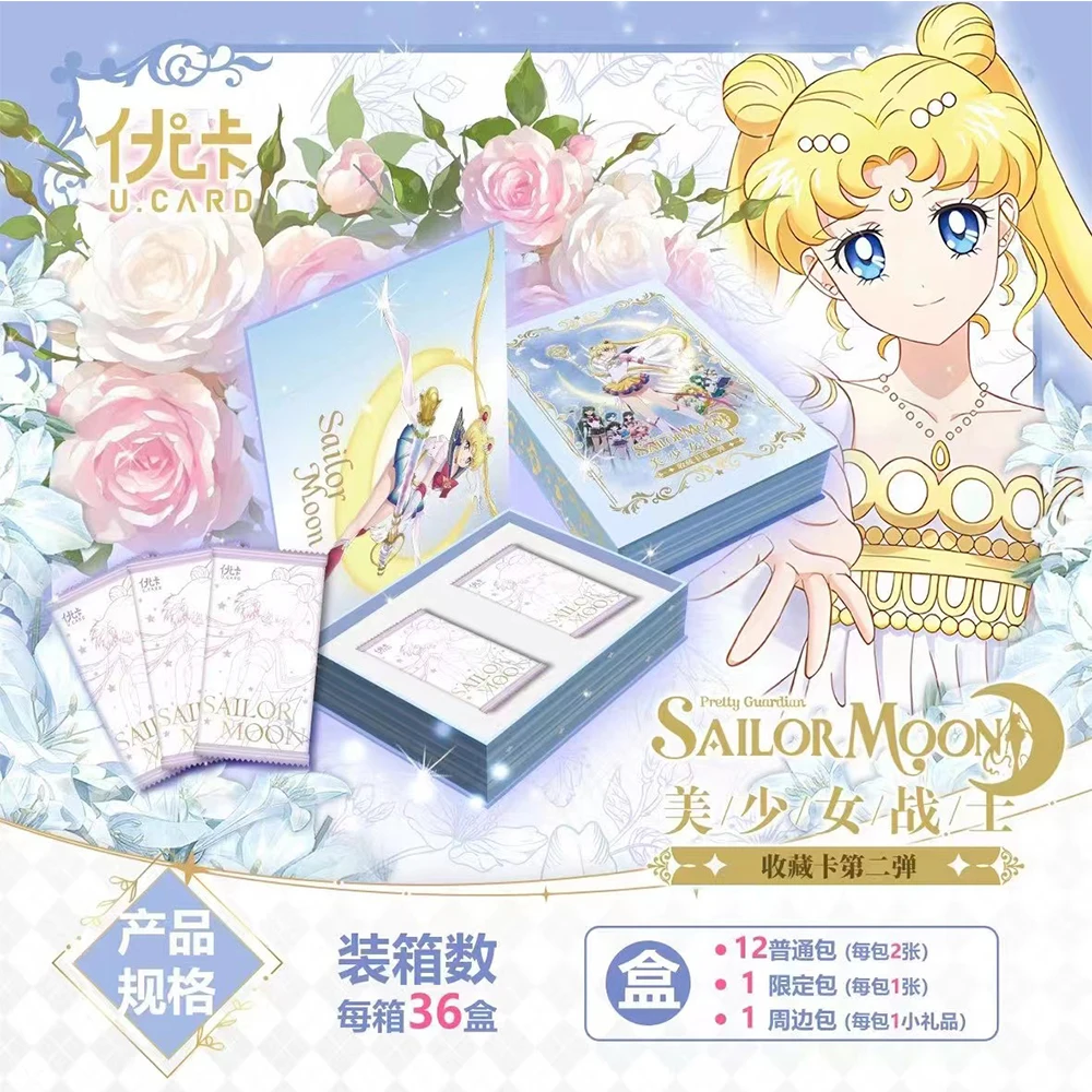 

Wholesale Sailor Moon Card Anniversary Eternal Crystal Series Anime Girl Party Swimsuit Bikini Feast Booster Box Doujin Gift