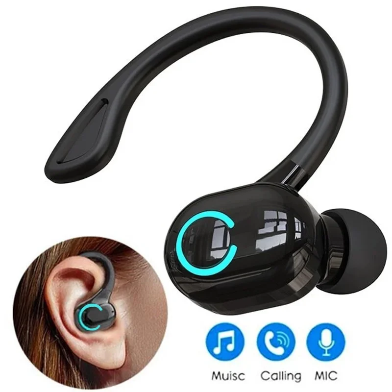 Wireless Bluetooth Headset Bluetooth Headphone Gear Business Car Call Headphone With Microphone For Sport Driving Office Calls