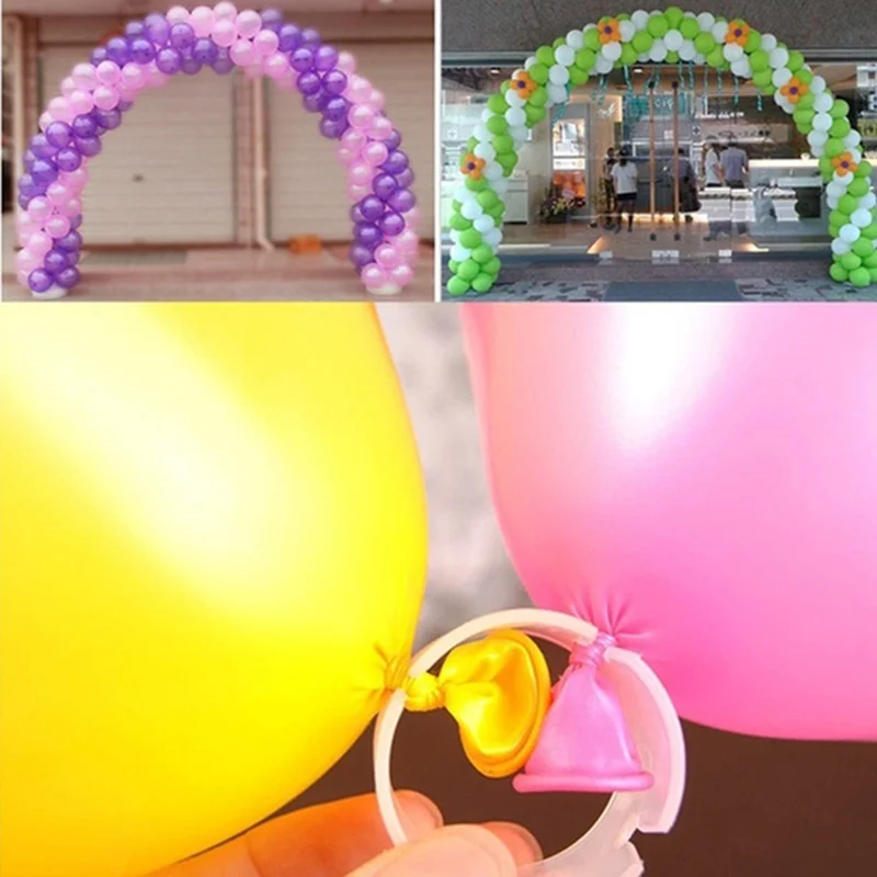 50pcs Arch Balloon Circular Ring Buckle Wedding Opening Mall Door Bracket Ring Buckle Manufacturing Accessories