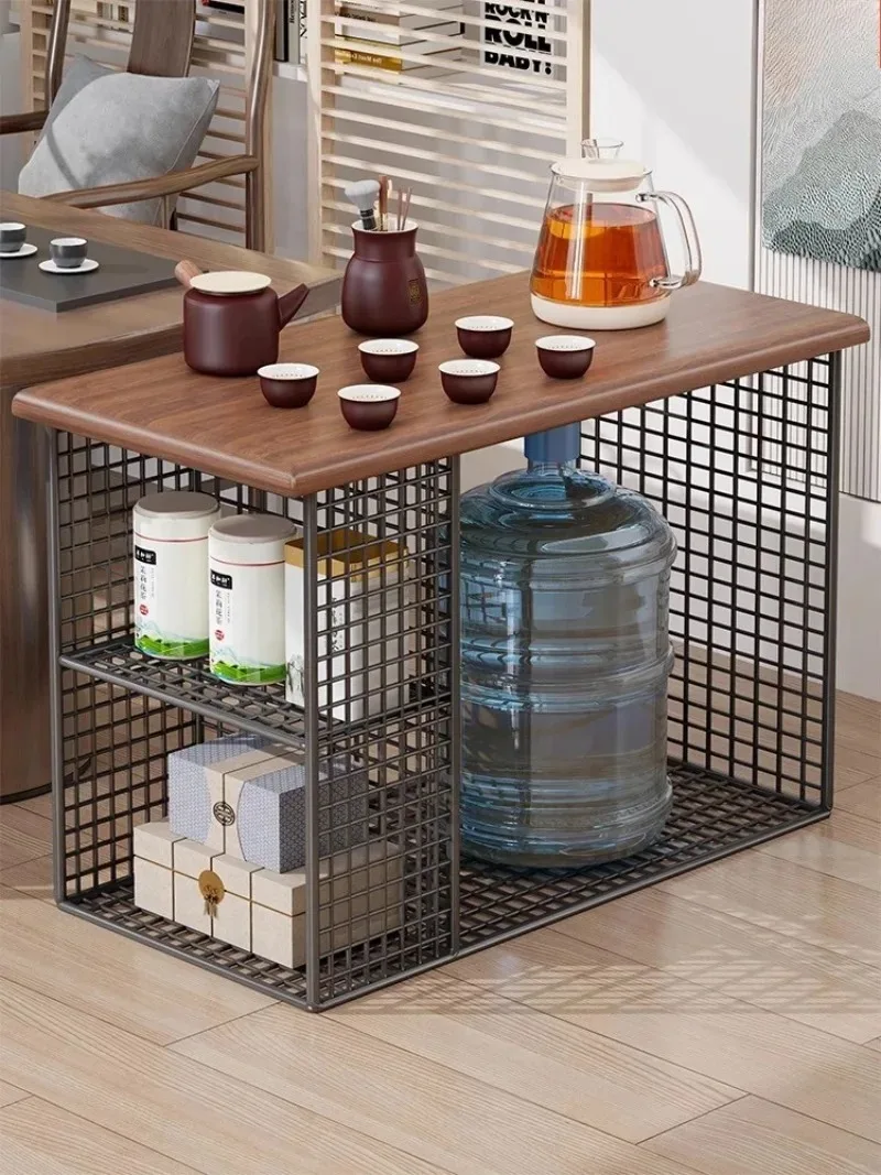 Sofa Living Room Side Cabinet Multi-layer Storage Rack Tea Table Mobile Coffee Table Small Table Balcony Tea Home Side Cabinet