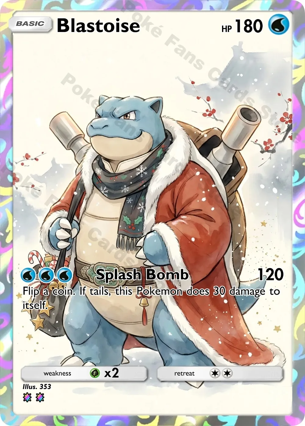 5Pcs PTCG Cards Mimikyu Gyarados Blastoise Rapidash Dodrio Christmas PTCG Collection Cards Shiny English PTCG Cards Gift view 4