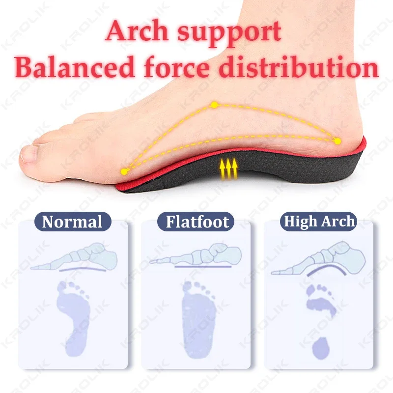 Half Orthopedic Insole for Foot Heel Spurs Pain Cushion Foot Massager Care Insole Men Women Soft Sole Running Shoes Pads